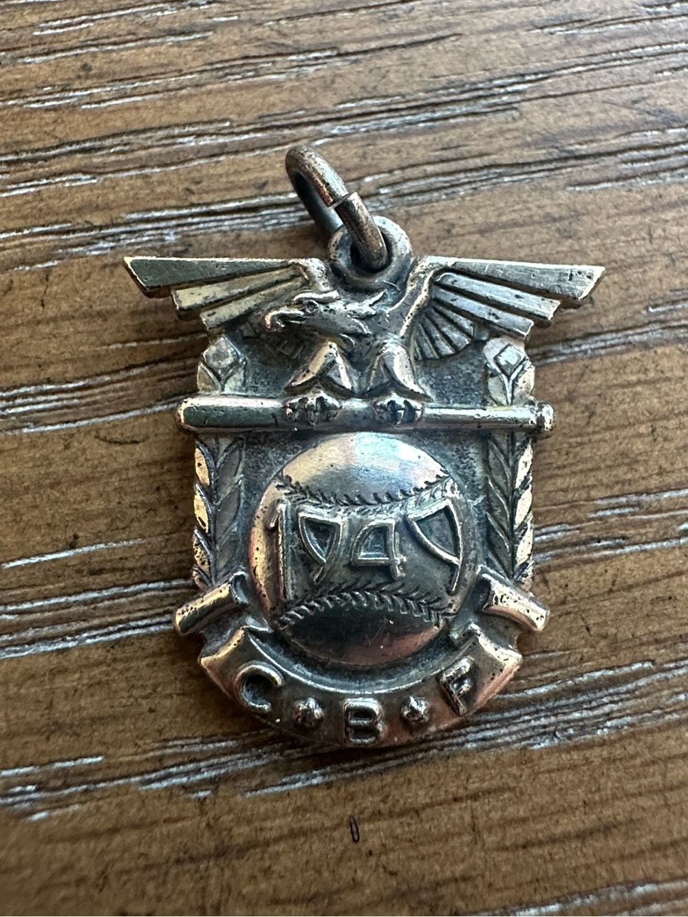 Cleveland Baseball Federation Pendant Sterling